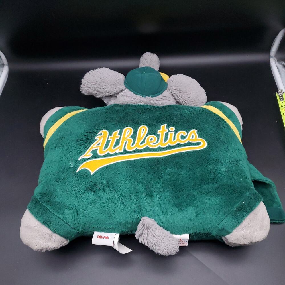 Oakland Athletics Pillow Pets Elephant Plush MLB A's Baseball Pillow Pal